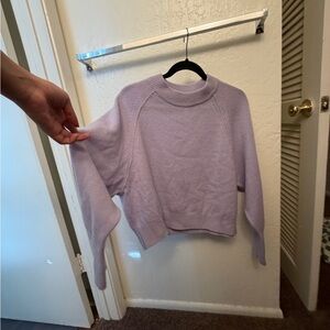 Aritzia Lilac Turtleneck Sweater